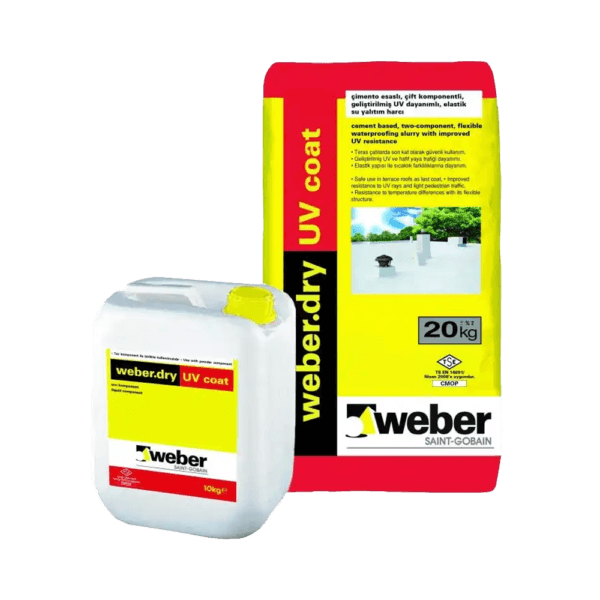 WEBER dry UV Coat Set 30KG